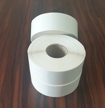 لیبل حرارتی کاغذی 25×35 جابجاشونده تک‌ردیفه (کم‌چسب | ریموو)