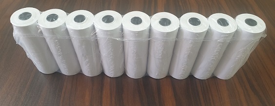 رول حرارتی آزمایشگاهی 56 میلیمتری × 14 متری | گرید A